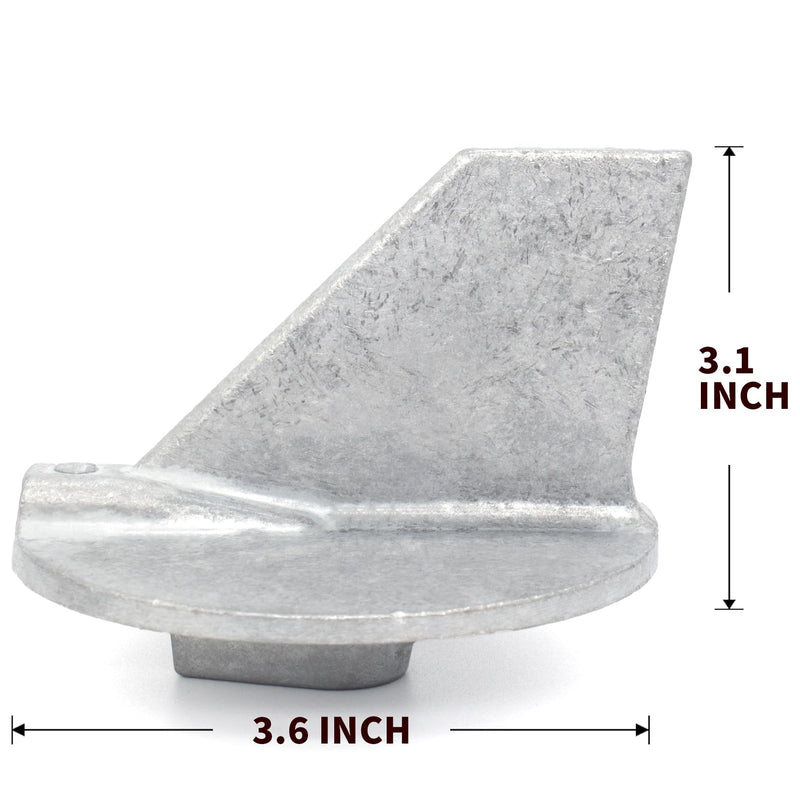 6E5-45371-01 Boat Motor Trim Tab Anode with Bolt for Yamaha 115 130 HP Outboard Models replaces 6E5-45371-10 Sierra 18-6097 Marine Engine - BeesActive Australia
