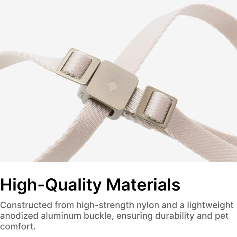 Cat Harness and Leash Set - U.S. IDA Bronze Awarding Design, Escape Proof and Anti-Chocking, for Walking and Training, Lighweight for Kitten and Small Large Cat and Puppy(Linen) Linen - BeesActive Australia