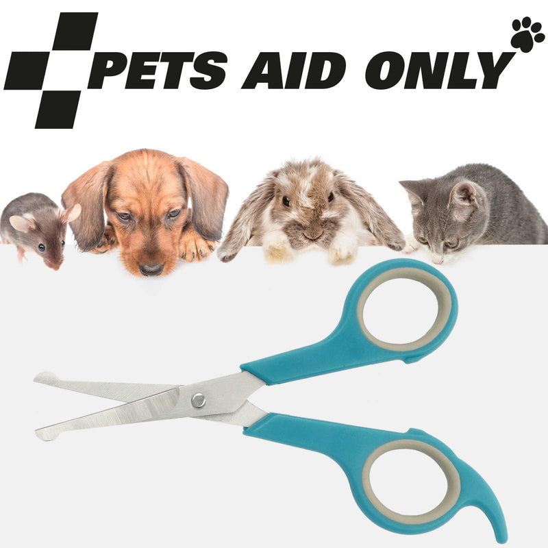 Pets Aid Only Grooming Scissors Rounded Tip Paw Scissors Total Length 5.8" Blade Length 2" Small PAO-10003 - BeesActive Australia