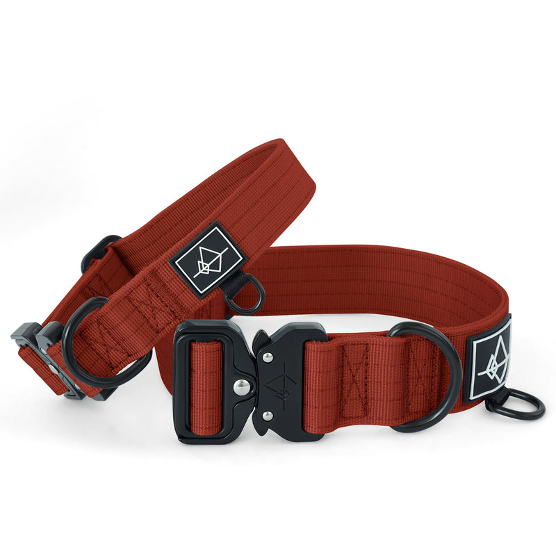 Made to ROAM Premium Dog Collar - Adjustable Heavy Duty Nylon Collar with Quick-Release Metal Buckle (Texas Flair, Classic Size 3) Texas Flair Classic 3 - BeesActive Australia
