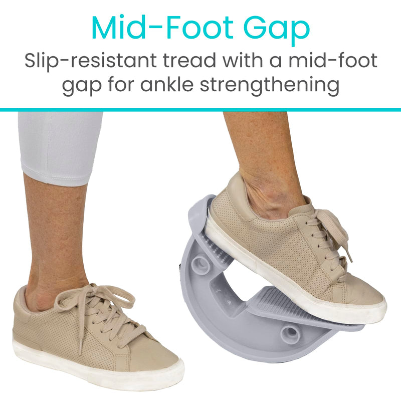 Vive Foot Rocker - Calf Stretcher for Achilles Tendinitis, Heel, Feet, Shin Splint, Plantar Fasciitis Pain Relief - Stretches Strained Leg Muscle - Ankle Wedge Stretch Improves Flexibility (Small) - BeesActive Australia