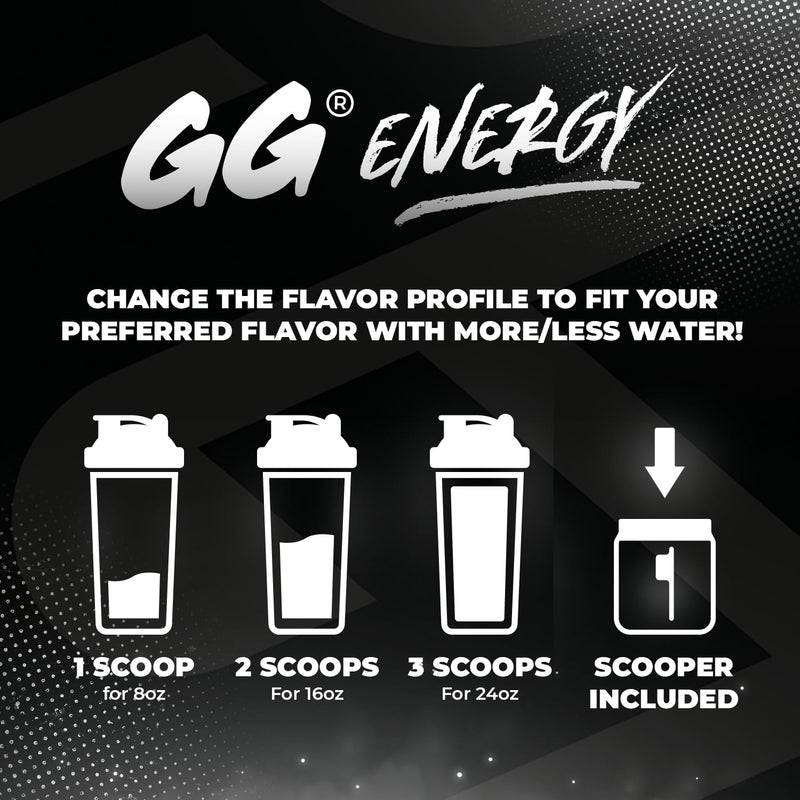 Gamer Supps GG Energy - Sploosh by CottontailVA (100 Servings) - Keto Friendly Gaming Energy and Nootropic Blend, Sugar Free + Caffeine + Vitamins + Immune Support, Powder Drink