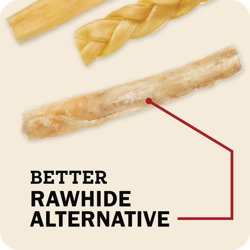 Redbarn Pet Products All-Natural Small 6" Beef Collagen Sticks for Dogs - Long Lasting Low-Odor Alternative to Traditional Rawhide & Bully Sticks - Supports Healthy Joints, Skin, & Coat - 10 Pack Small 6" 5 Count (Pack of 2)
