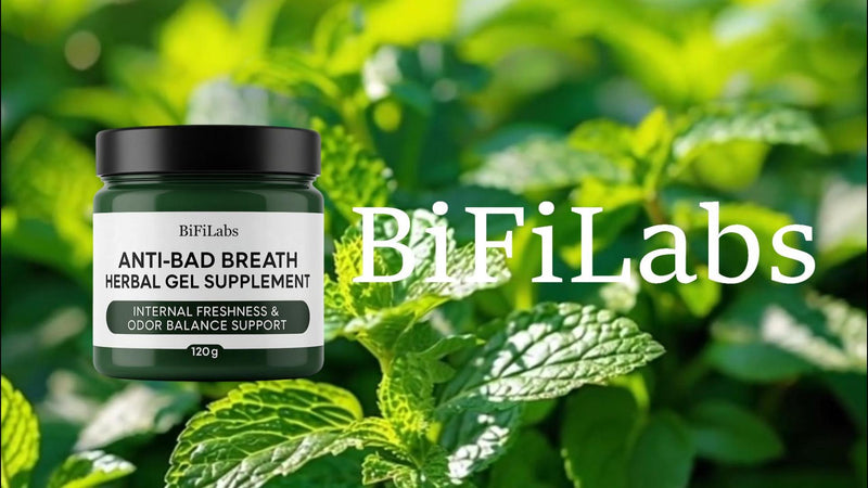 Anti-Bad Breath Herbal Gel – Fresh Breath Support from Within – Daily Herbal Cleansing Gel with Chlorophyll, Peppermint & Parsley – Plant-Based Internal Breath Freshener – 120g