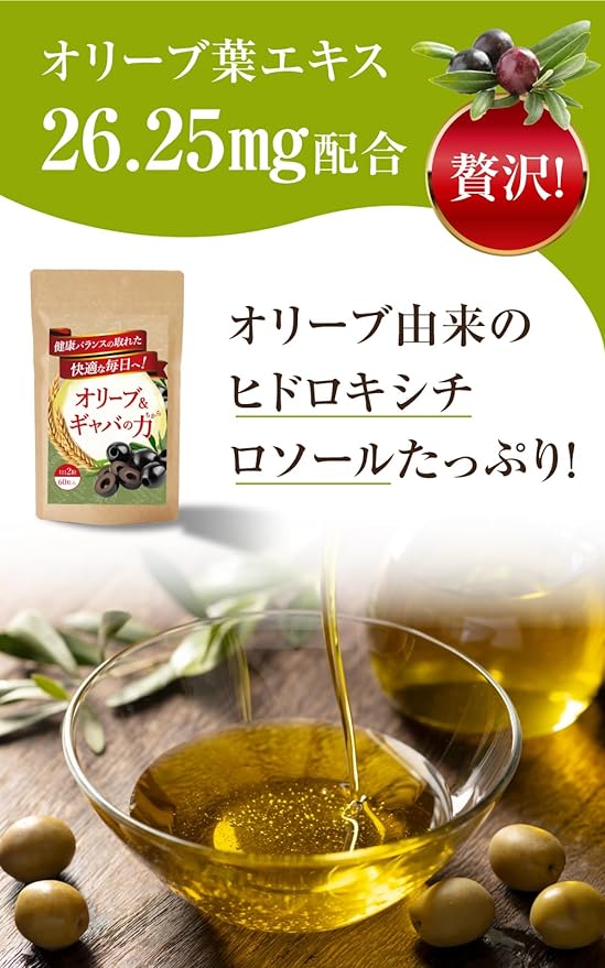 The Power of Olive & GABA GABA GABA Supplement Inulin Hihatsu Olive Leaf Extract Hydroxytyrosol 26.25mg Supplement Tablets 60 Tablets - BeesActive Australia