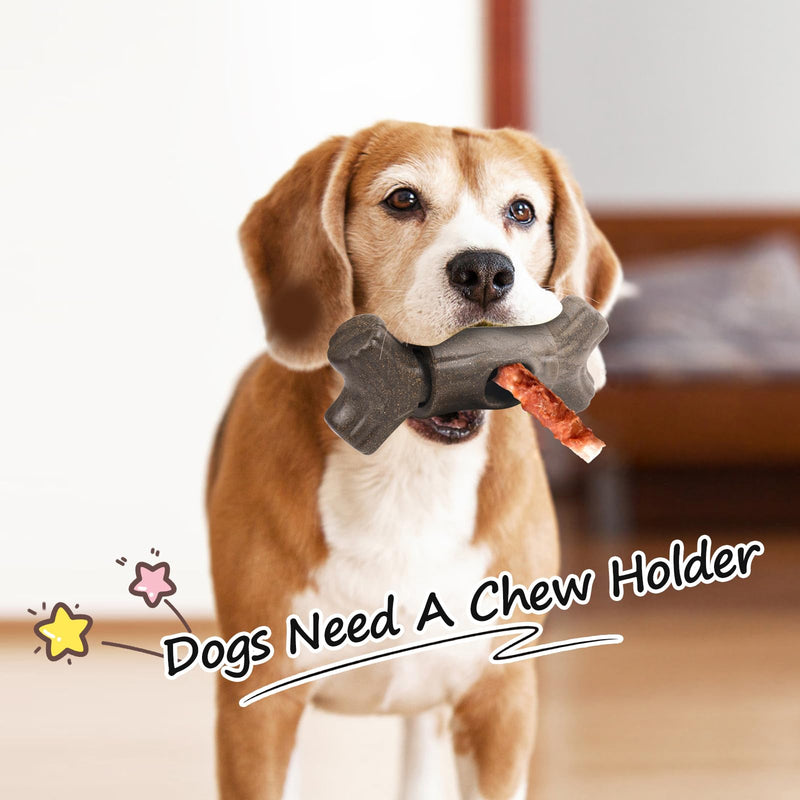 Bully Stick Holder for Dogs, Safety Chew Holder for Medium/Large Dogs, Easy to Clean&Use Yak Chew Holder, Suitable for Various Bully Sticks - BeesActive Australia