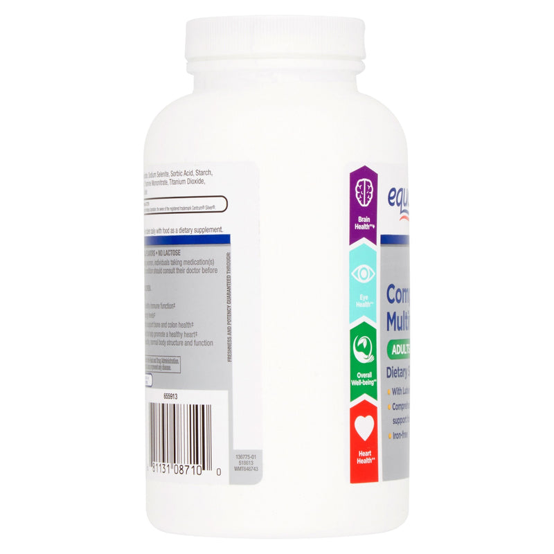 Equate Adults 50+ Complete Multivitamin/Multimineral Supplement Tablets, 450 Ct 450 Count (Pack of 1)