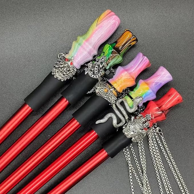 Shisha Mouthpiece Stainless Steel Chain Strap Shisha Mouth Tips Reusable Water Mouthpiece with Silicone Resin Water Pipe Mouthpiece Shisha Hose (Color: Black) - BeesActive Australia