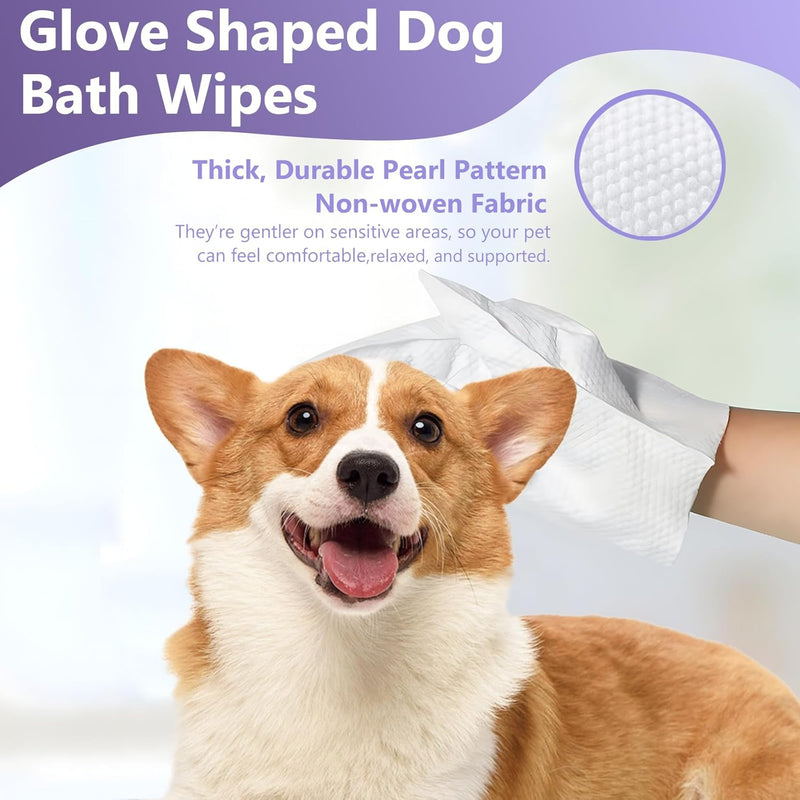 Dogs & Cats Cleaning Wipes- Cleaning, deodorizing and beautifying Bathing Wipes for Dogs and Cats，Suitable for Daily Care and Travel, no Rinse, odorless and Convenient - BeesActive Australia