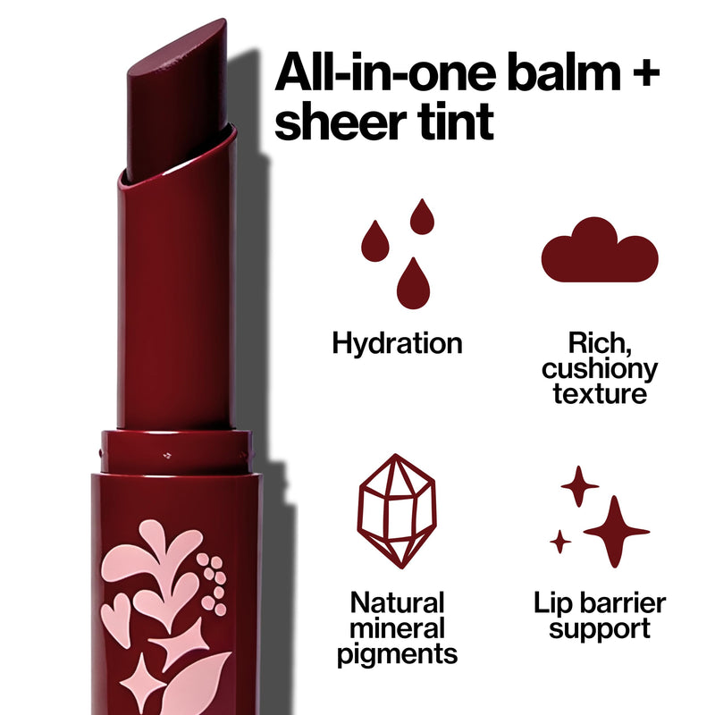 Pacifica Cinnamon Sugar Lip Buttercream, Tinted Lip Balm, Vegan and Cruelty-Free, Cushiony Hydrating Treatment with Vegan Waxes, Oils, Vitamin E, Sheer Buildable Tint