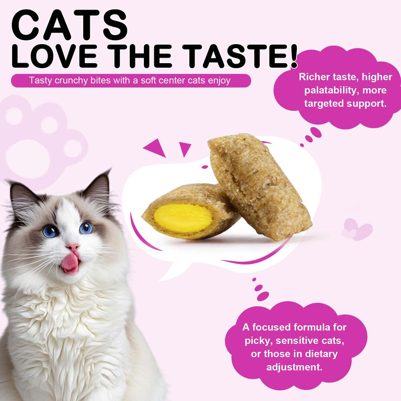 Cat Multivitamin, 15-IN-1Multivitamins for Cats, With Prebiotics, Taurine, Vitamins & Minerals, Support for Natural Immunity, Skin, Coat, Muscles & Joints for All Ages cat vitamins