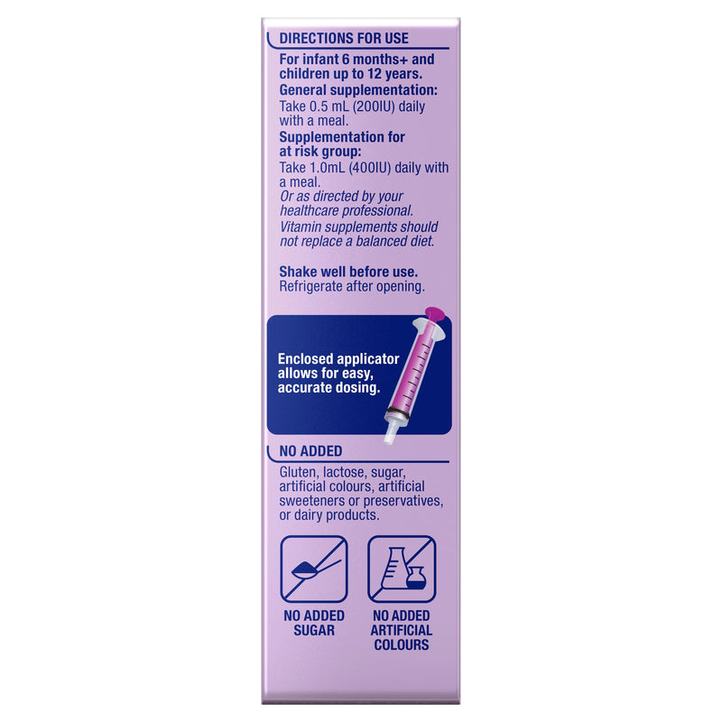 Ostelin Kids Vitamin D Liquid 20ml