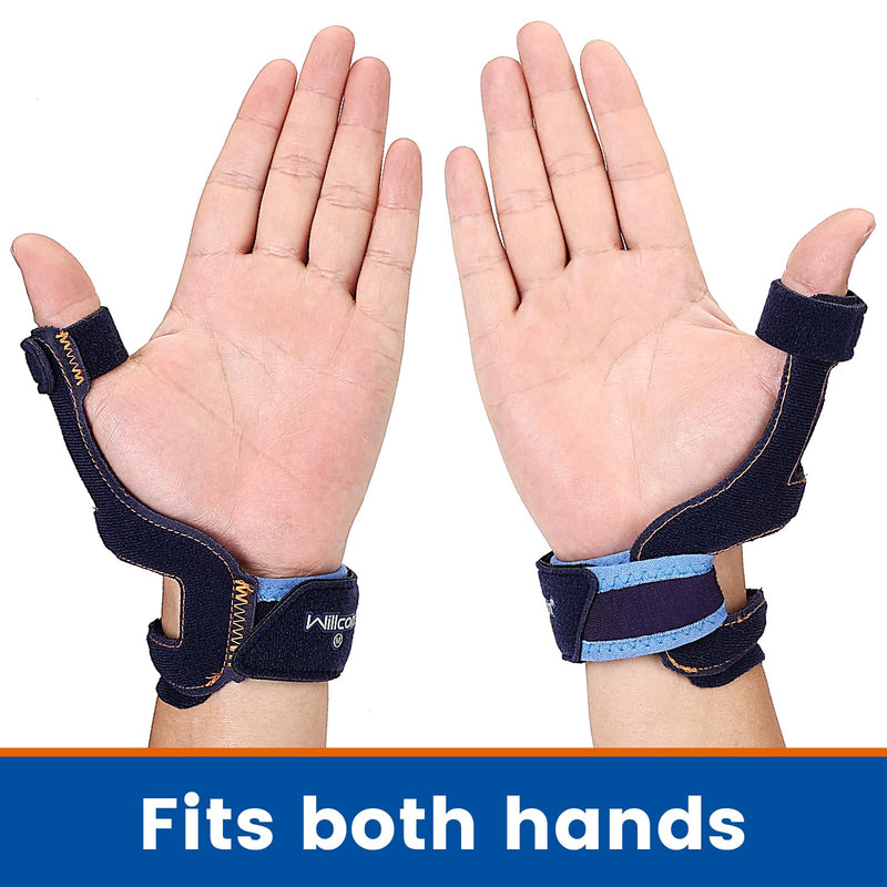 Thumb Brace for Arthritis Pain Relief, Without Limiting Hand Function, Spica Splint for Tendonitis for Women Men (Medium, 6.3-7.3 inch) Medium
