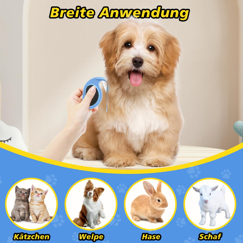 Pack of 3 Portable Pet Comb, Multifunctional Hair Removal Comb, Pet Knotting Comb and Flea Comb for Removing Fleas, Knotting Comb for Cats, Grooming Tool, For Removing Matts/Grooming - BeesActive Australia