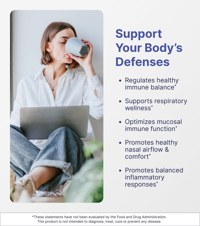 Microbiome Labs EpicDefense Probiotic + Postbiotic Combo - Immunobiotic Formula with LGG, BB-12 & Epicor - Daily Immune System Support - Respiratory Comfort - Gut Health Support (30 Capsules)
