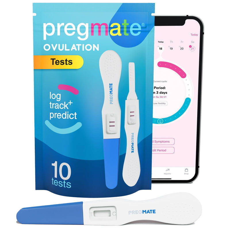 Pregmate Ovulation Midstream Tests (10 Count) 10 Count (Pack of 1) - BeesActive Australia