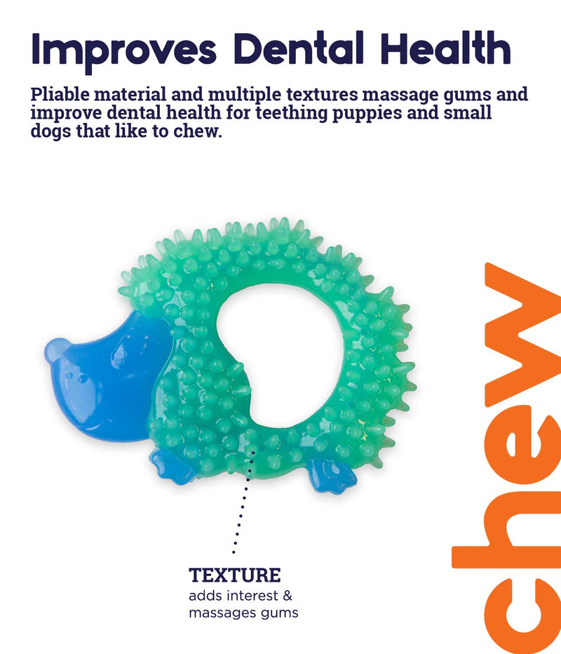 Petstages Cutie Chewies Hedgehog Dog Chew Toy Small Breeds & Puppy - BeesActive Australia