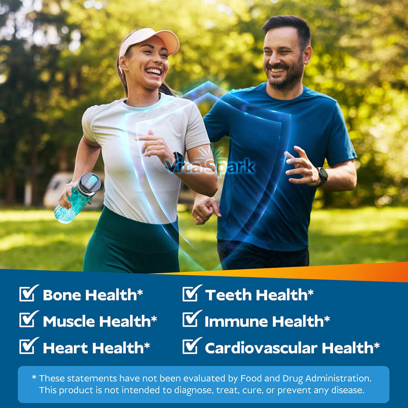 Vitamin D3 K2 - Liposomal Bone Vitamins Supplement, 5000IU D3, 100mcg K2 MK7 & Magnesium for Women and Men | Supports Bone, Teeth, Heart, Immune and Vascular Health*, 90 Days Mini Softgels 30 Count (Pack of 3)
