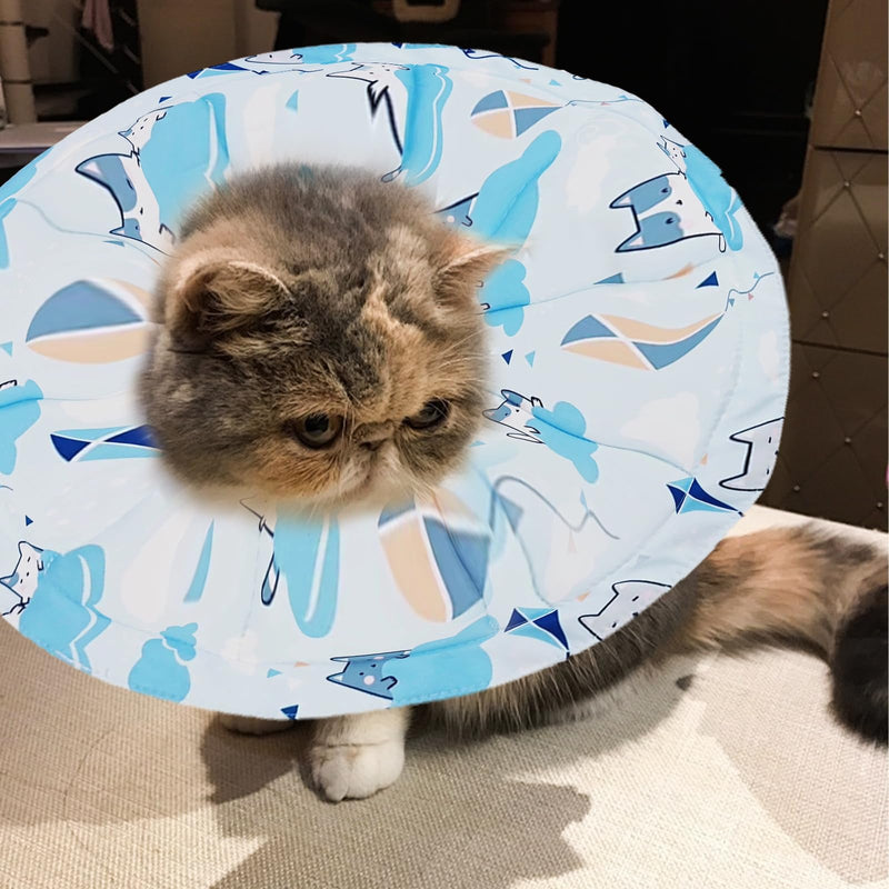 Protective collar soft soft collar cat collar for cats leak protection for cats adjustable protective collar for cats after injury surgery (size S) is 12-25 cm - BeesActive Australia