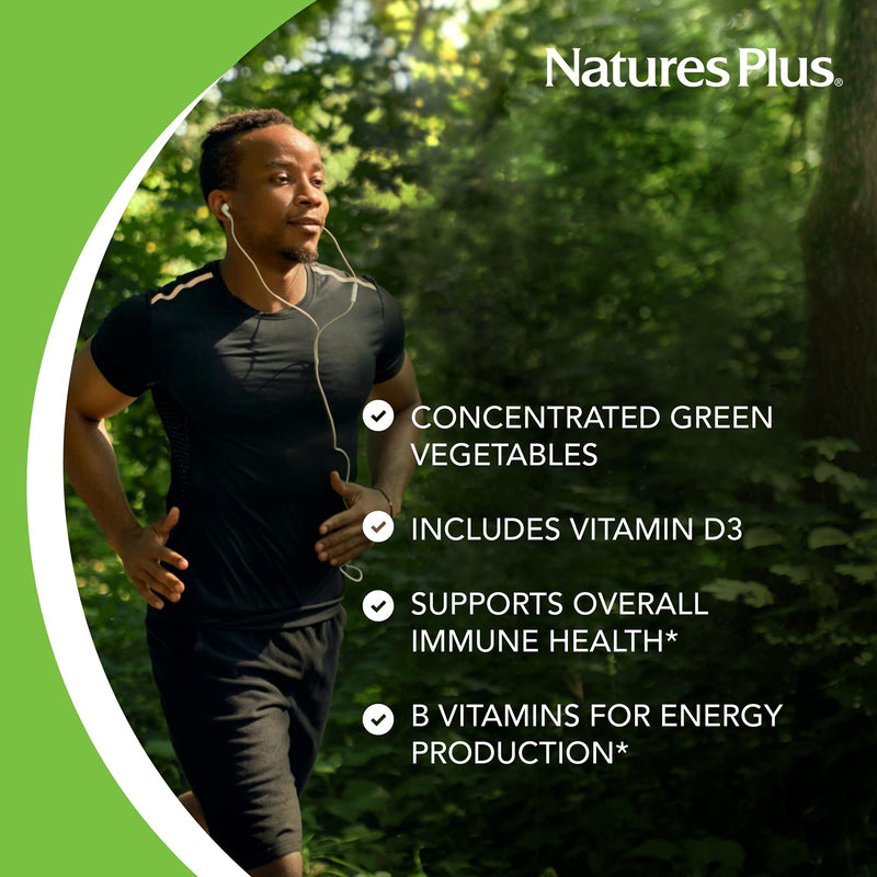 NaturesPlus Source of Life Power Teen - 90 Vegetarian Tablets - Teen Multivitamin with Minerals & Whole Foods for Mental Focus, Energy Booster - Gluten-Free - 45 Servings