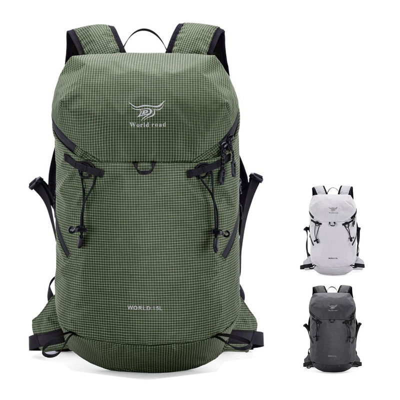 15L Hydration Backpack with 2L Water Bladder Water Backpack for Women, , Lightweight & Comfortable Running Vest for Running, Hiking, Cycling, Climbing, Camping, Biking,Rave Olive Green 15L