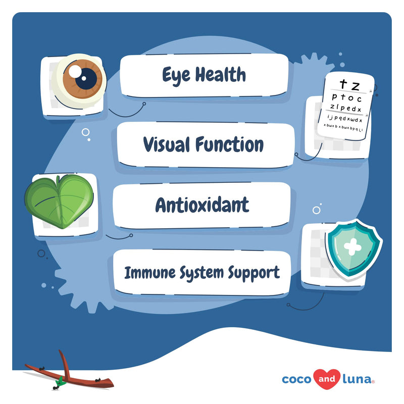 Eye Support for Dogs - 90 Soft Chews - Dog Supplements for Vision, Eye Vitamins for Dogs, with Cod Liver Oil Antioxidant, Dog Omega Supplement, Omega 3 EPA and DHA Fatty Acids. Soft Chew - BeesActive Australia