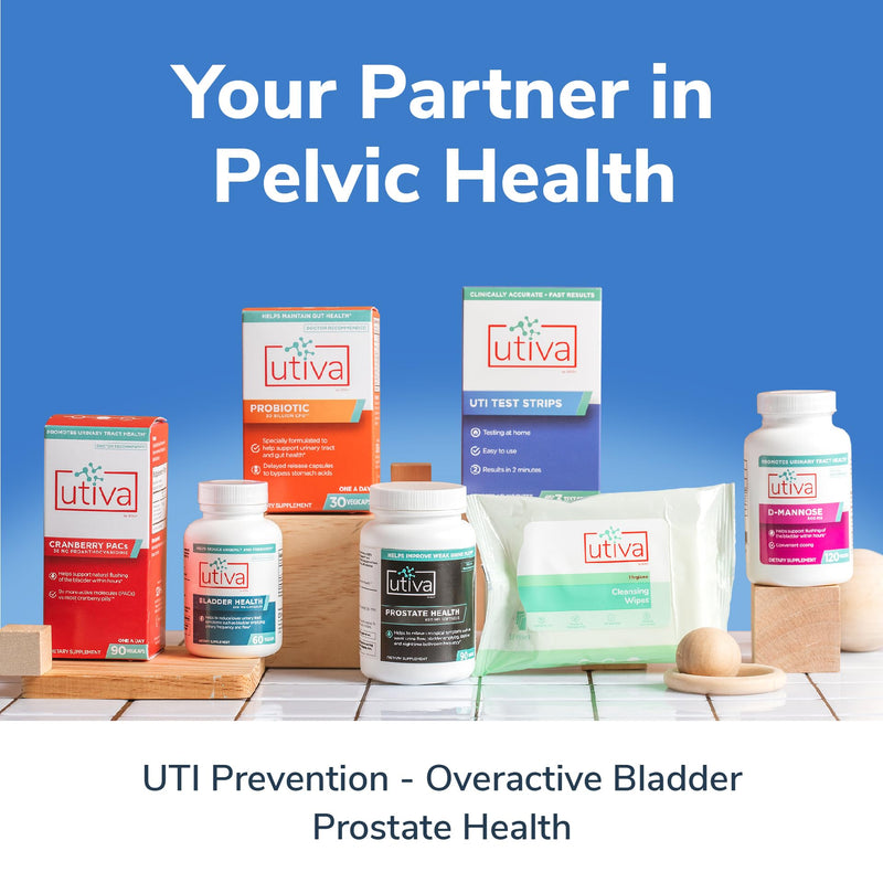 Utiva UTI Test Strips – Home Test Kit for Urinary Tract Infection – Clinically Accurate Results in 2 Minutes – Urine Test Strips for Women and Men, 3 Individual at Home UTI Tests - BeesActive Australia