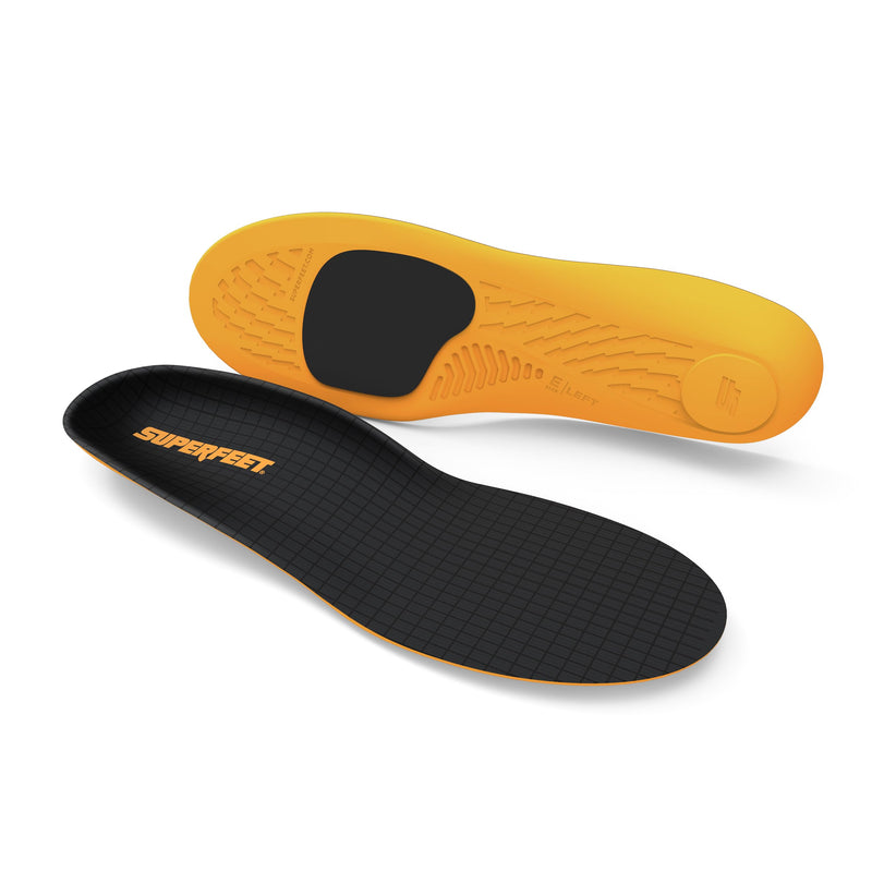 Superfeet Work ESD Insoles - Electrostatic Dissipative Protection, Heel Impact Cushioning & Durable Support for Safety Toe Boots and Work Shoes, 11.5-13 Men / 12.5-14 Women