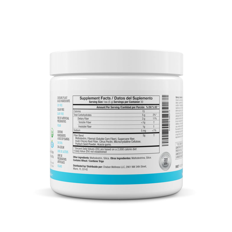 Yes You Can! Meal Replacement Shake, Pure Fiber, 15 Servings, 4 Pack | 20g protein, 4g fiber, 21 vitamins & minerals, 0g added sugar, all-in-one nutrition 30 Servings (2 Pack)