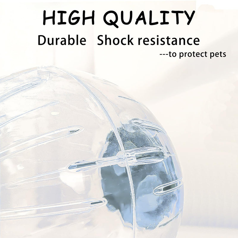Large Hamster Wheel Sport Running Ball Hamster Toys for Hamsters Guinea Pig Mice Ferret Small pet 7.3” x 7.3” x 7.3” Blue - BeesActive Australia