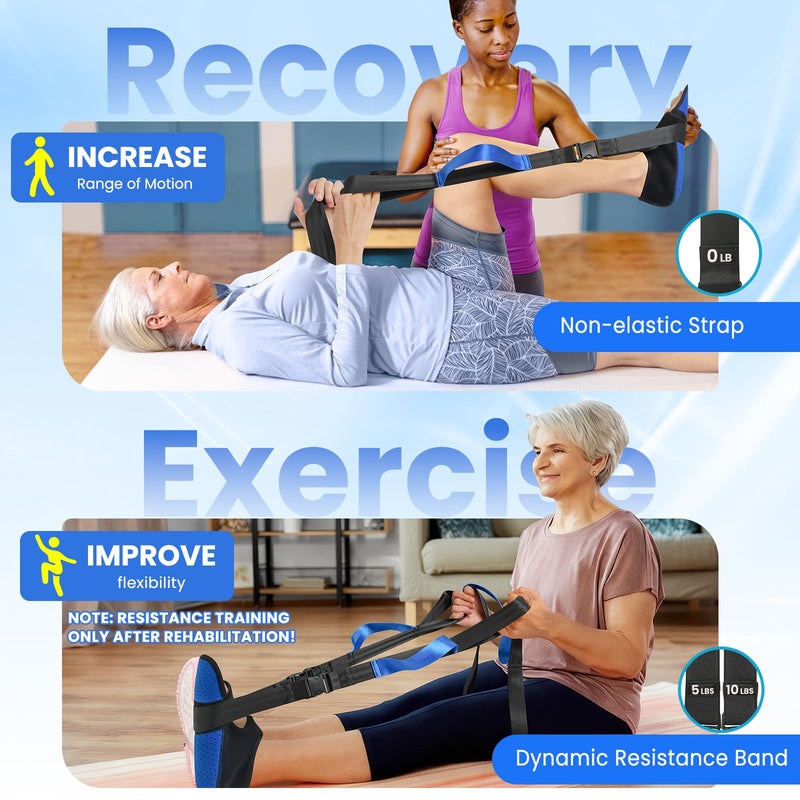 Knee Replacement Recovery Aids - Must Have Hip/Knee Surgery Recovery Equipment, Improve Mobility and Flexibility, Relieve Pain-Physical Therapy Equipment - BeesActive Australia