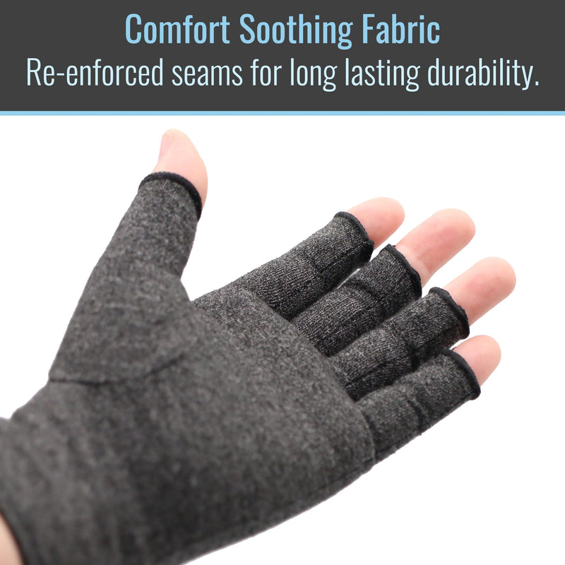 Arthritis Compression Gloves for Pain Relief, Reduces Swelling & Stiffness, FSA & HSA Eligible, Fits Men & Women, Joint Pain Relief, Large