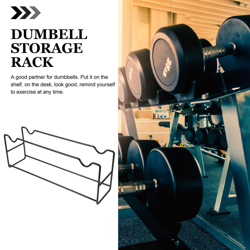 Dumbbell Rack Stand Compact Weight Storage Rack for Home Gym Dumbbells Holder Organize Fitness Equipment