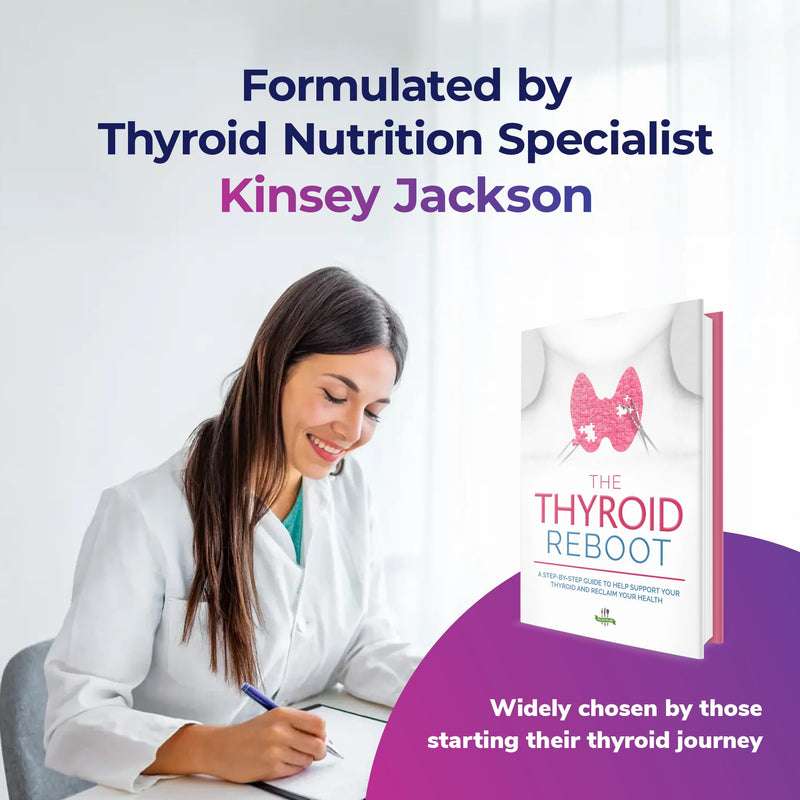 Thyroid Renew Supplement - Thyroid Support for Women with Zinc, Selenium, Copper, Ashwagandha & L-Tyrosine - 60 Capsules 60 Count (Pack of 1)
