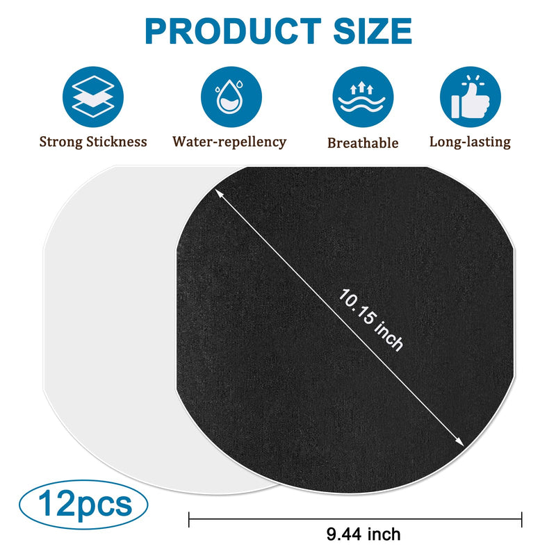 12 Pack Horse Hoof Tape Strong Stickiness Horse Hoof Care Compatible with Magic Cushion Easy to Use Breathable Hoof Wraps for Horses Packing Hoove Wound Management Compatible with Laminitis Abscess