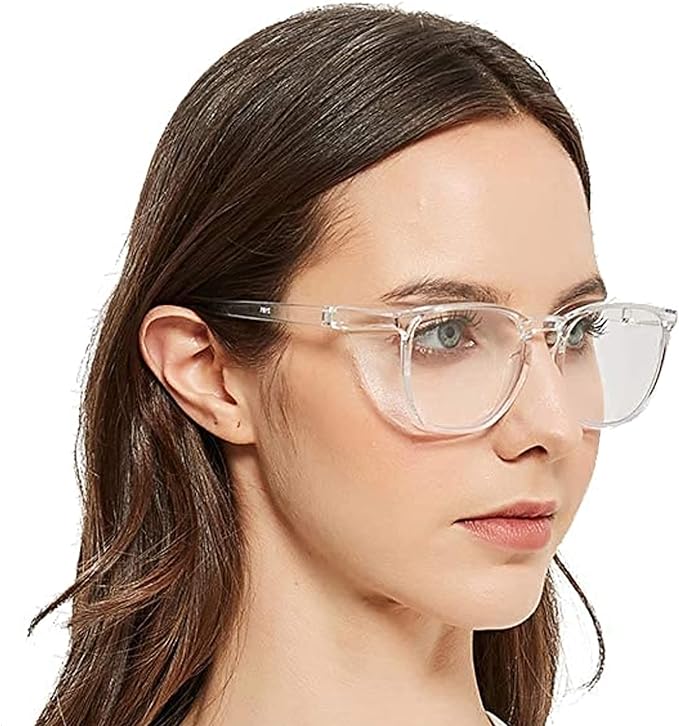B.ANGEL Pollen Glasses, Goggles, Pollen Glasses, Anti-Fog, Blue Light Cut, Dust, Pollen, UV Rays, Transparent, Lightweight, Fashion, Protective Glasses for Men and Women -  Australia