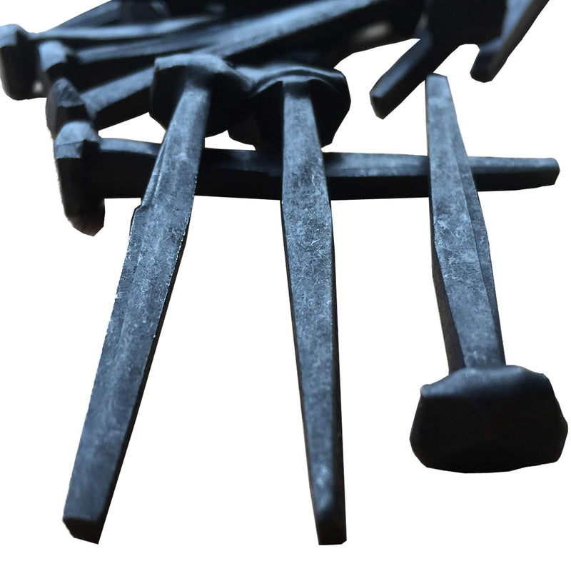 (50) 1" Steel Decorative Antique Wrought Head Nails-Rose Head Nails - BeesActive Australia