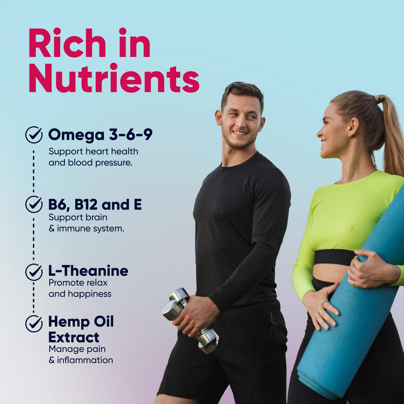 BionerLab Premium Organic Gummies - Gluten Free Supplement for Men & Women
