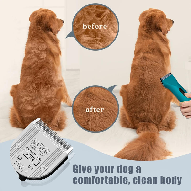 2PCS Adjustable 5 in 1 Replacement Blades Compatible with Wahl 5 in1 Clipper Bravura, Chromado, Creativa, Figura, Motion, Supergroom Dog Grooming Clippers Black-2 - BeesActive Australia