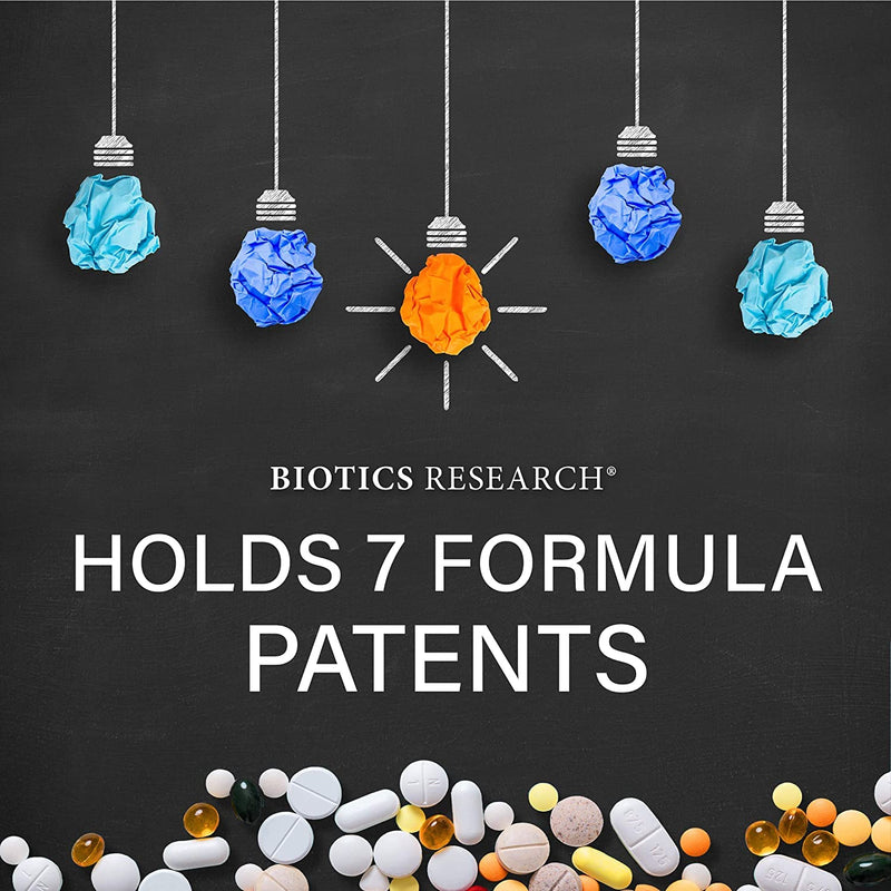 BIOTICS RESEARCH 5-MTHF Plus Forte - Brain Health Promotes Calm Relaxed Mood and Serotonin Production 60 Tablets