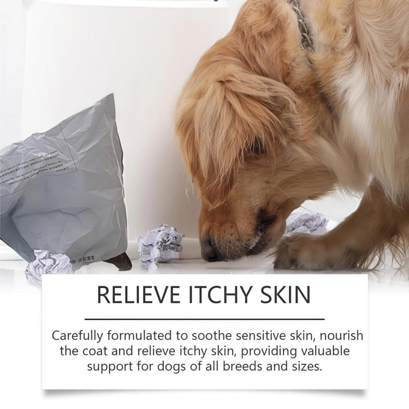 Dog Yeast Infection Treatment Spray, Yeast Infection Treatment for Dogs for Itchy Skin & Ears, Fast-Acting Soothing Solution for Allergies & Itching Relief in Dogs - 60ml