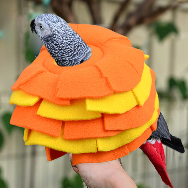 Bird Collar for Congo African Grey Parrots Feather Plucking Parrot Anti Bite Collar Full Body Shield - PawsPlanet Australia