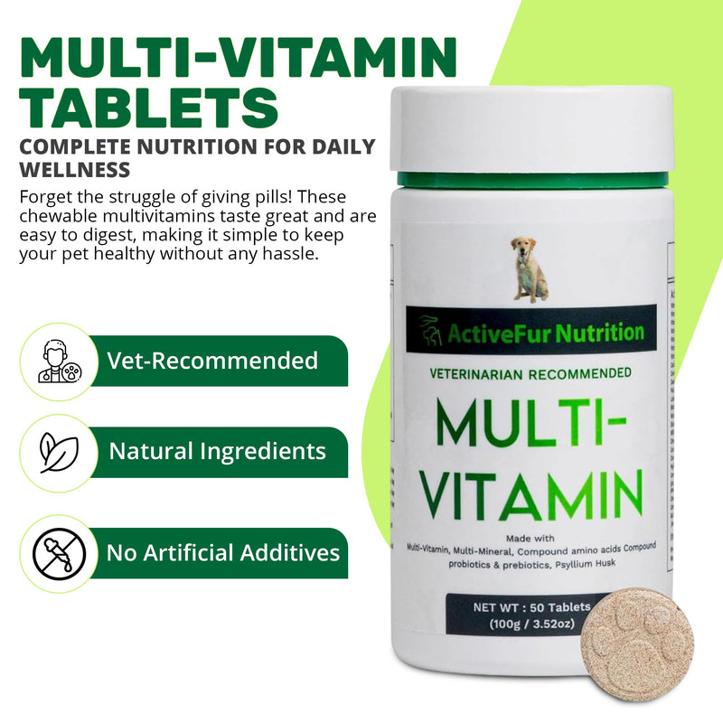 Multi-Vitamin Tablets for Dogs