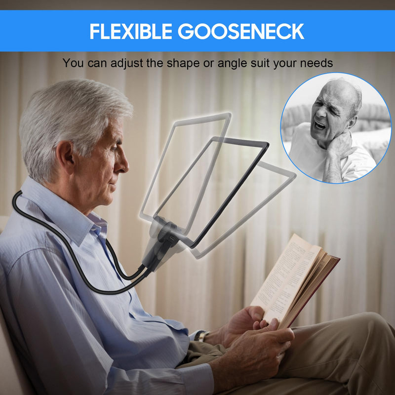 5X 10X Large Magnifying Glass with Lights for Reading Full Book Page
