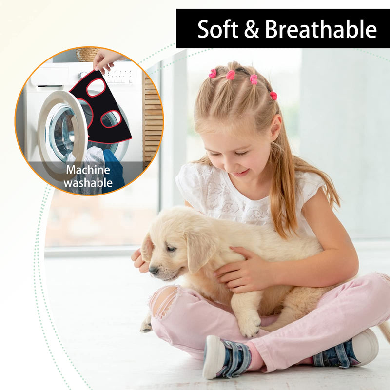 LuckyOpt Dog Grooming Hammock, Breathable Pet Hammock for Grooming with 2 S Hooks, Dog Snake Harness for Nail Clipping Trimming Small & Medium Cats & Dogs (S) - BeesActive Australia