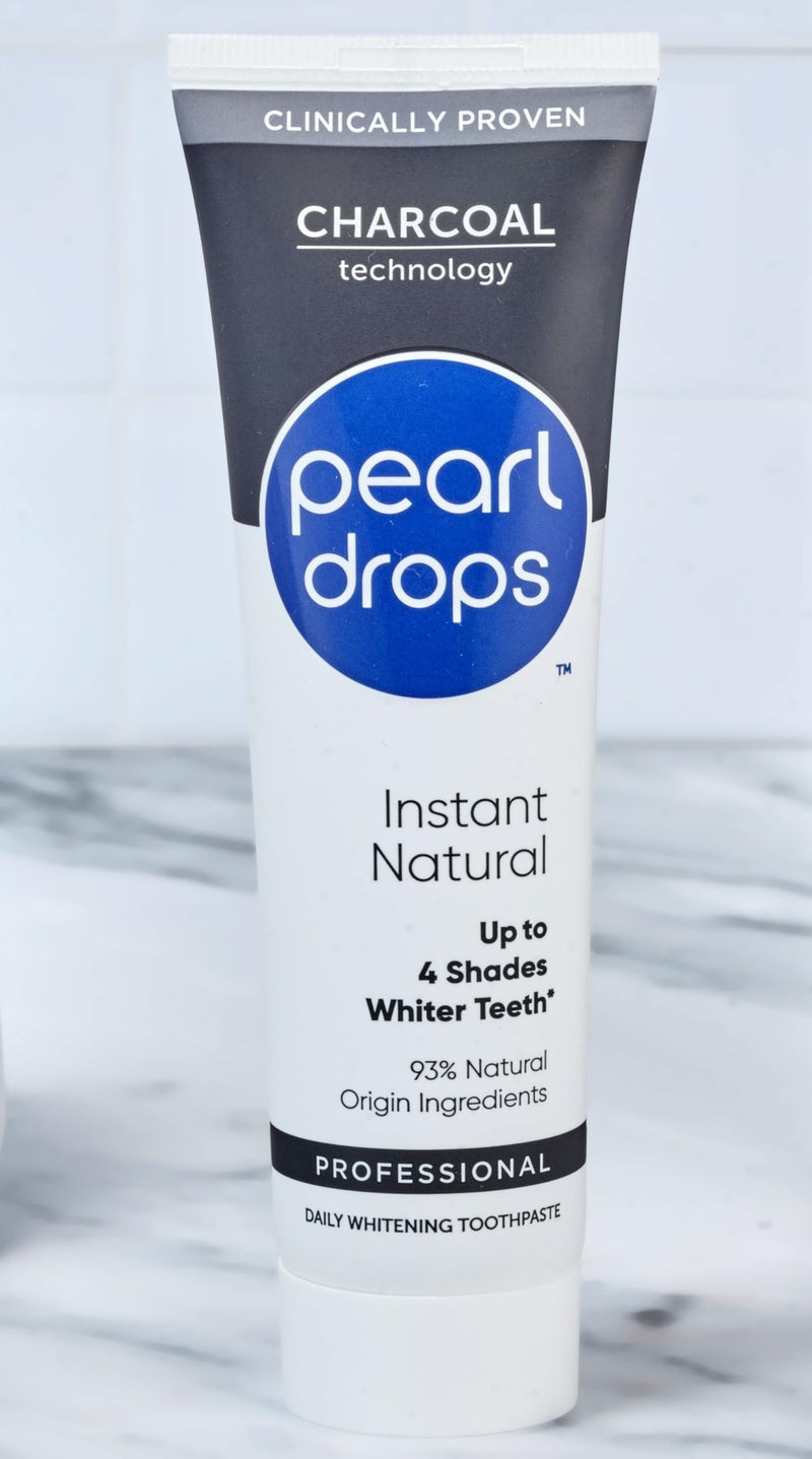 Pearl Drops Instant Natural White Activated Charcol 75ml - BeesActive Australia