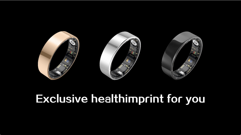 New Smart Ring Health Tracker for Women & Men, Sleep Exercise Health Monitoring, Daily Tracking, iOS/Android Compatible, IP68 Waterproof, No Subscription Required, 5‑Day Battery Life (Silver, 8) silver