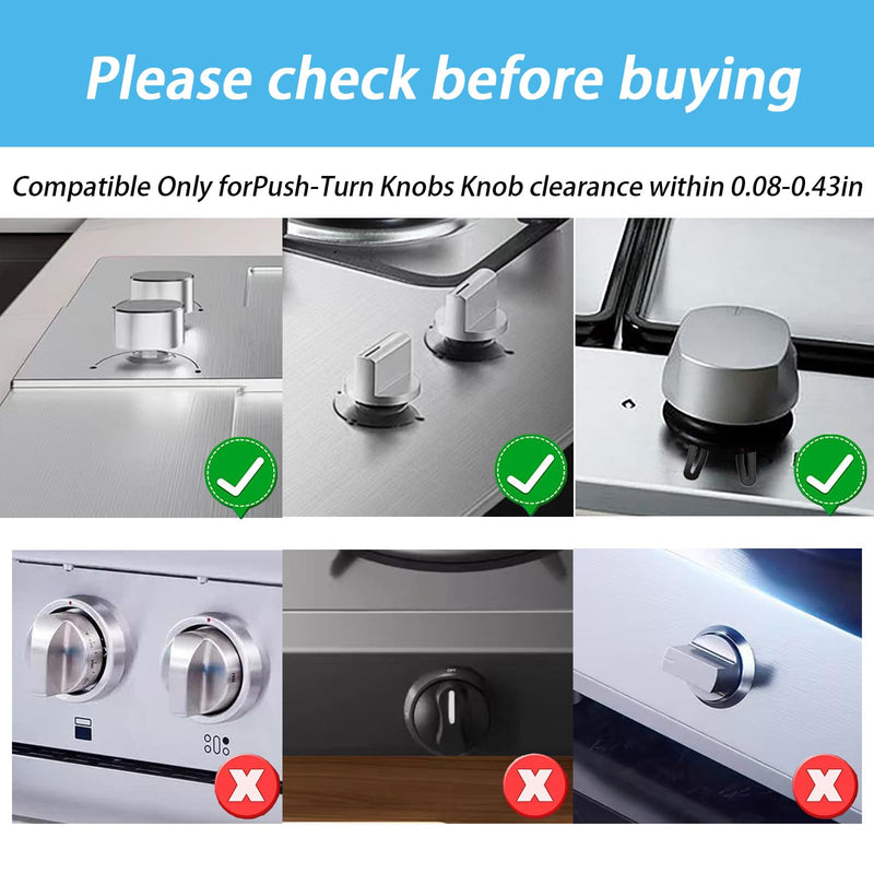 Stove Knob Lock for Child Safety and Proofing,Baby Stove Locks,Gas Stove Knob Locks (5 Pack) - BeesActive Australia