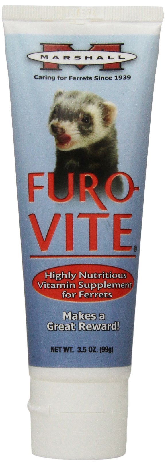 Marshall Pet Products Natural Furo-Vite Highly Nutritious Daily Vitamin Supplement Paste, for Ferrets of All Ages, for Training and Support, 3 oz - PawsPlanet Australia