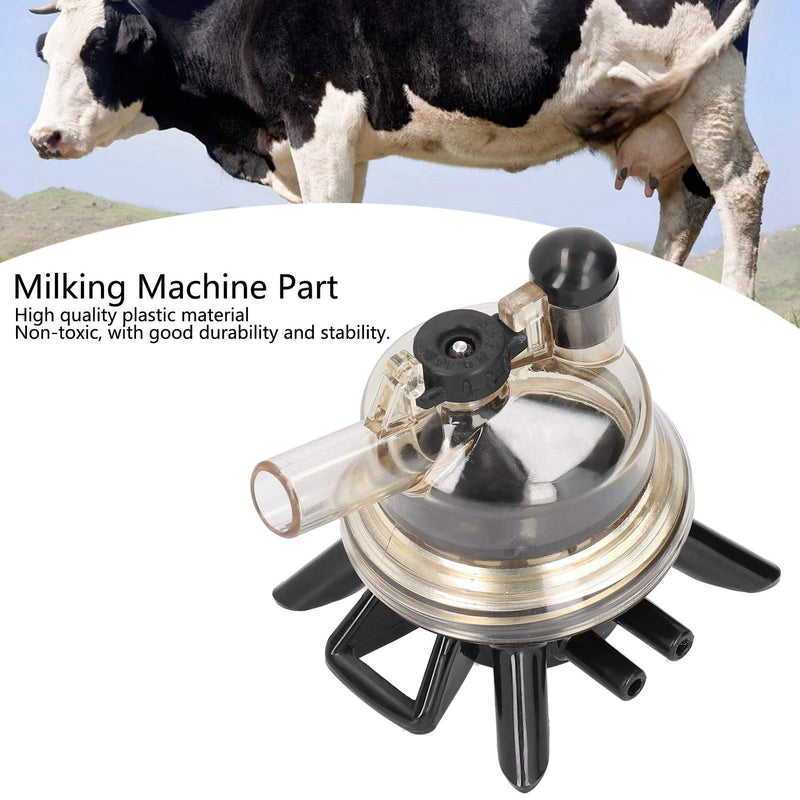 Cow Milking Claw, 150ml Goats Sheep Milk Collector Container Replacement Part Plastic Farm Tool for Mobile Trolley or Milking System